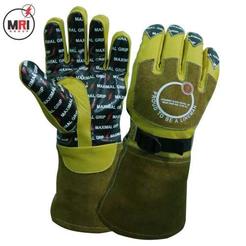 14″ MAXIMAL GRIP Leather Protector Gloves