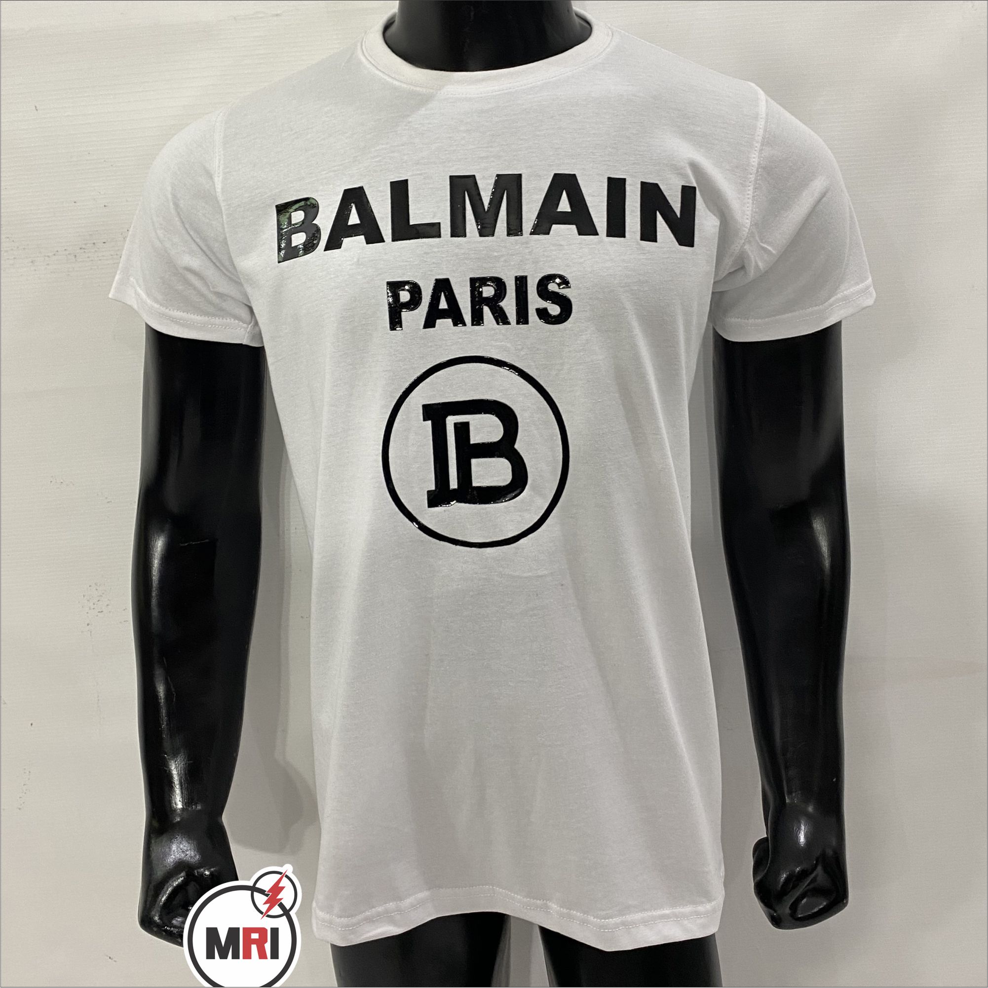 Unique Silicone Print T-Shirt