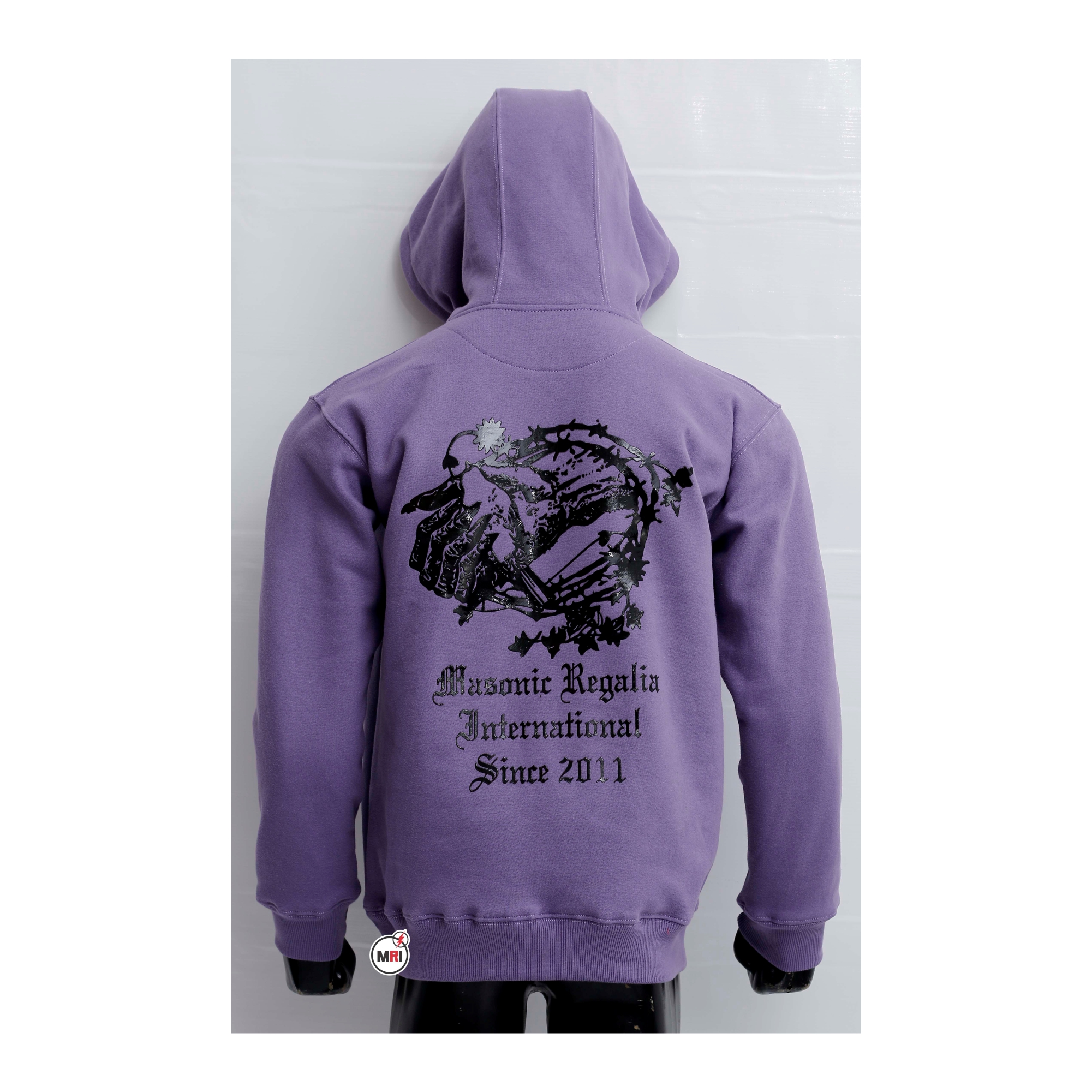 Customized Pullover Silicone Print Hoodie