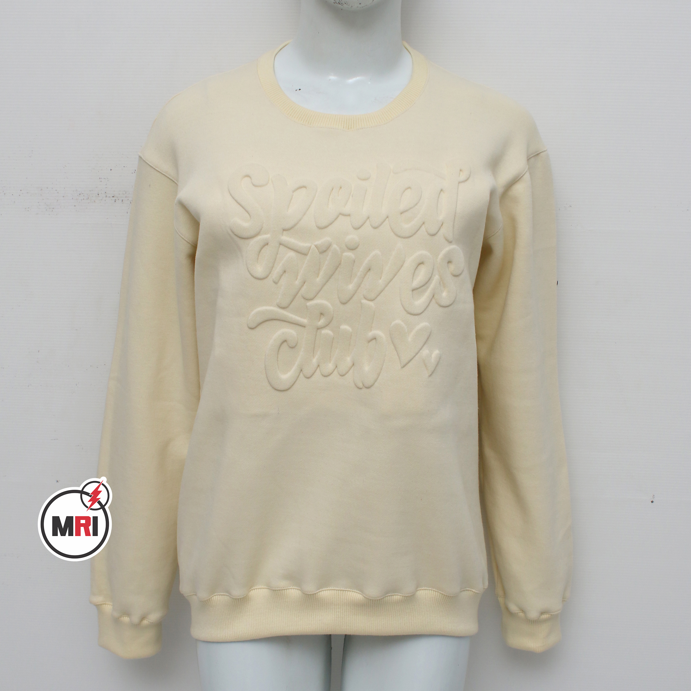 Custom Made Embossing Sweatshirt