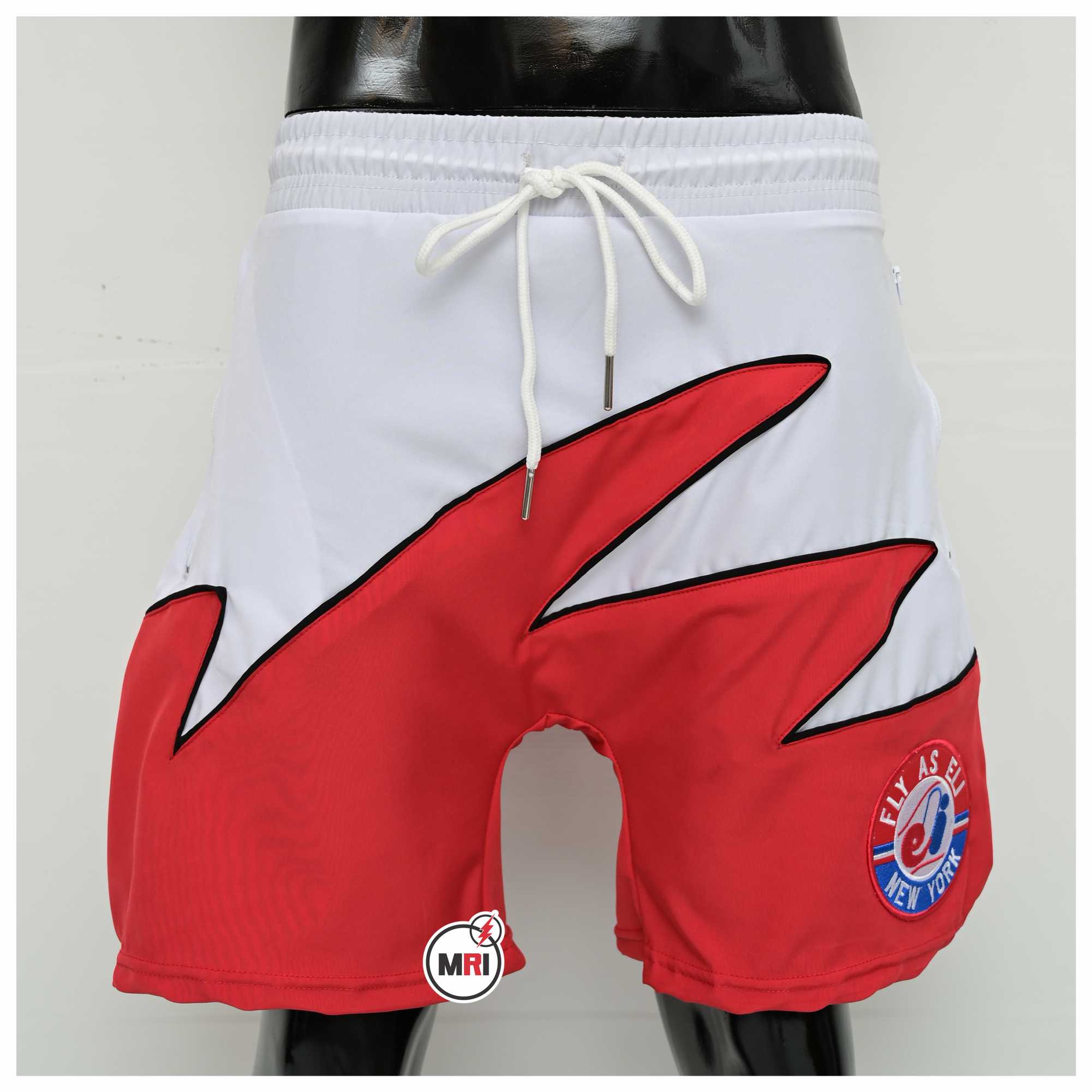 Customized Two Tone With Embroidery Shorts