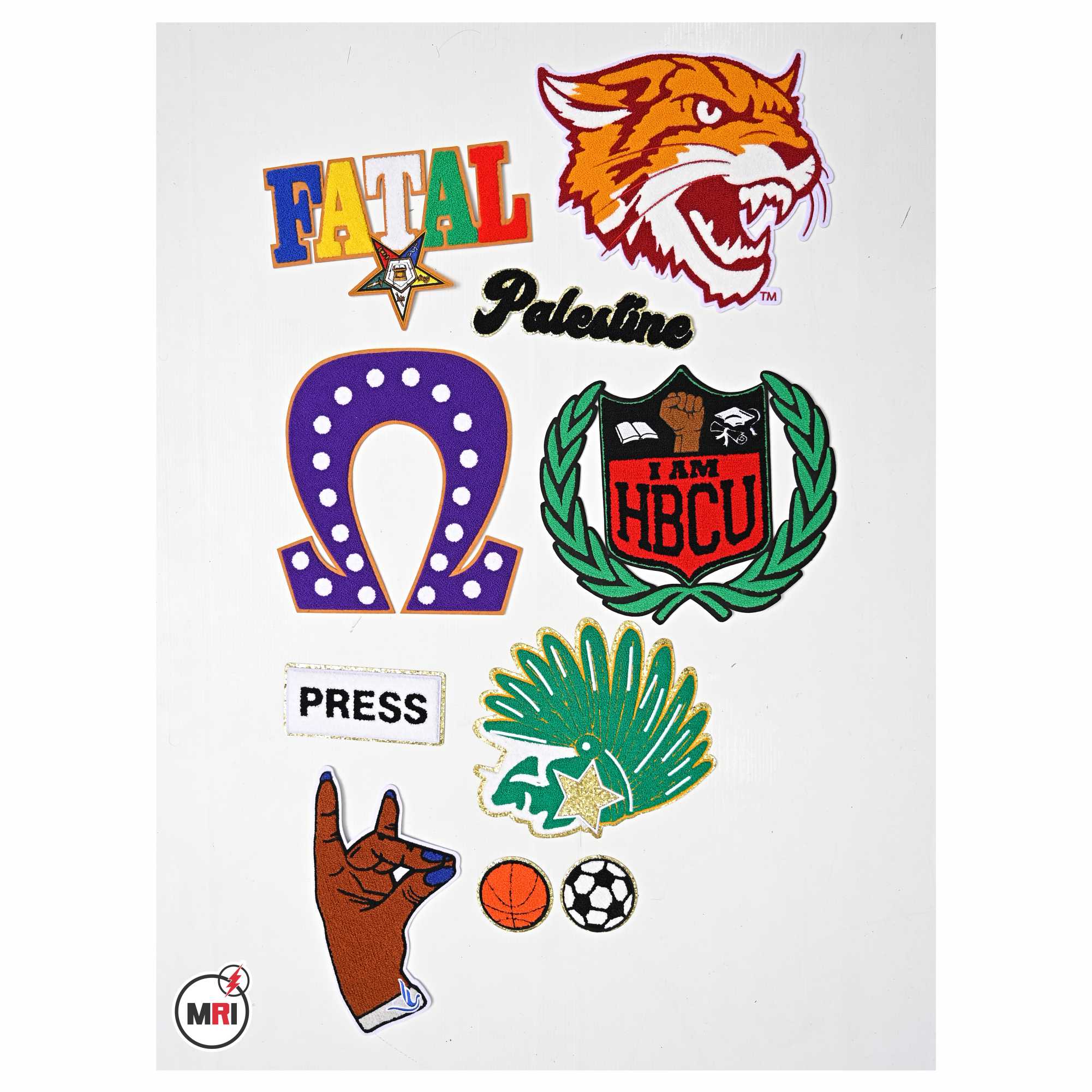 Unique Chenille Patches