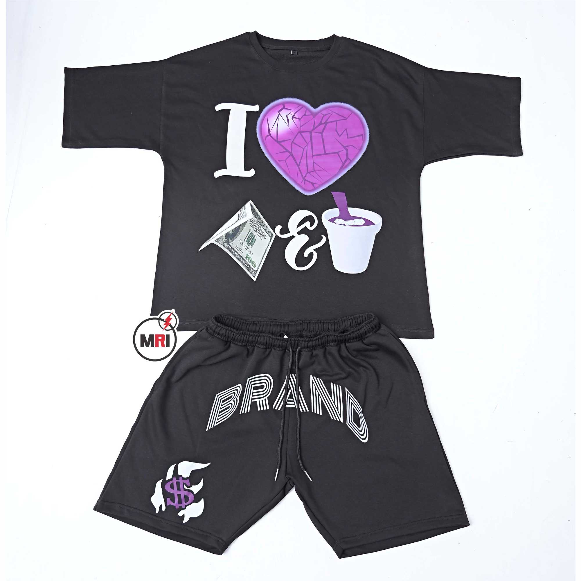 Custom Made Organic Cotton DTF Print Men’s Set