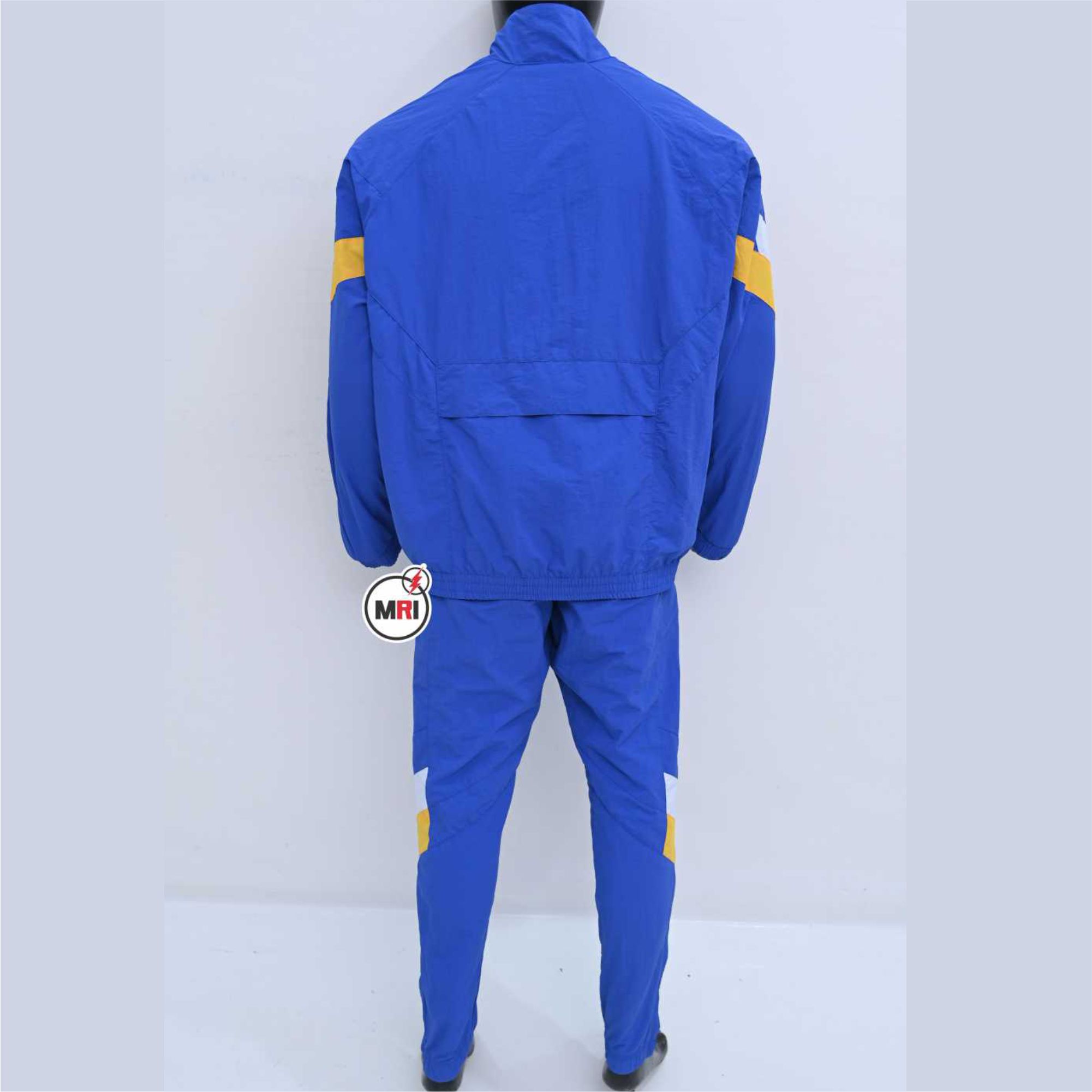 Blue Tracksuit With Embroidery work