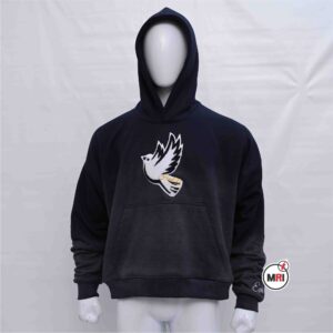 Brush Embroidery Men Pullover Hoodies